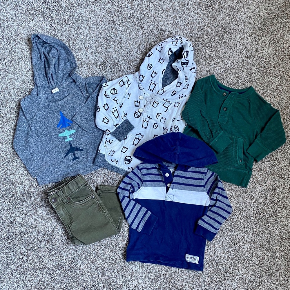 Lot of 12 month baby boy clothes